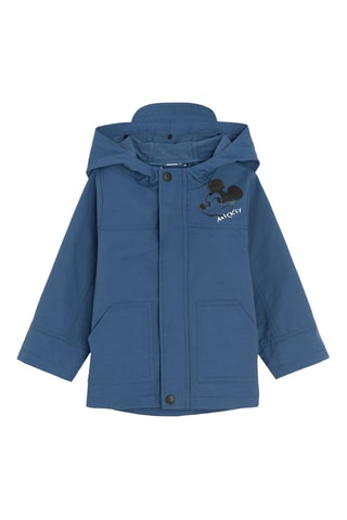 Parka 2-en-1 Mickey Disney - Bleu marine et jaune