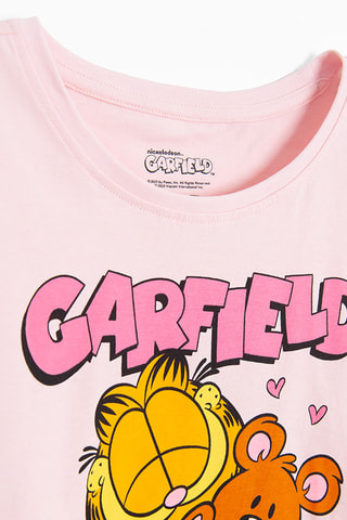 Pyjama Garfield - Rose