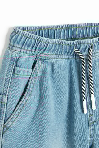 Short en jean - Ciel