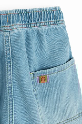 Short en jean - Ciel