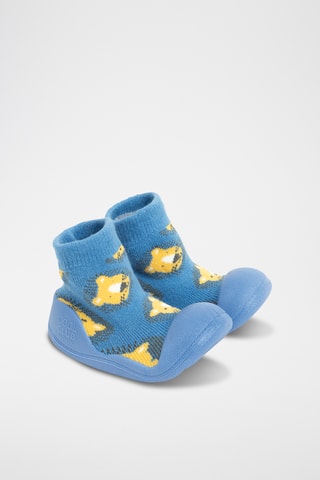 Baskets-chaussettes - Bleu clair