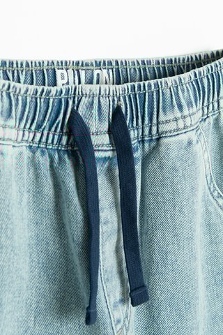 Bermuda en jean - Bleu