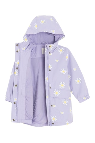 Parka à capuche - Violet