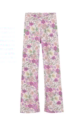 2 pantalons - Gris et rose