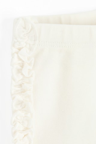 3 leggings - Corail et écru