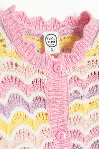 Gilet - Rose et violet