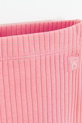 2 pantalons - Fuchsia et mauve