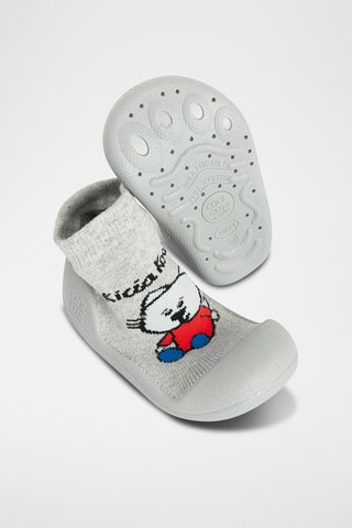 Chaussons chaussettes Kicia Kocia - Gris