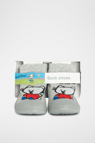 Chaussons chaussettes Kicia Kocia - Gris