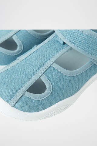 Tennis en jean - Bleu clair
