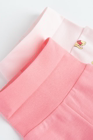 2 pantalons Winnie l'Ourson Disney - Rose