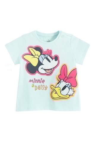 T-shirt Minnie et Daisy Disney - Vert d’eau