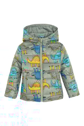 Coupe-vent et doudoune - Jaune et gris clair