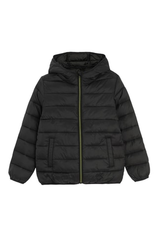 Doudoune à capuche - Noir