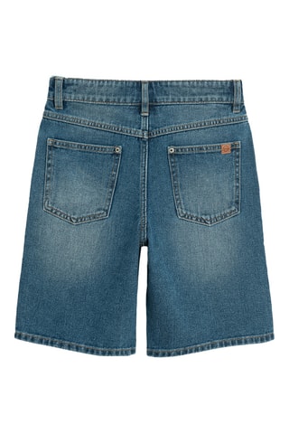 Bermuda en jean - Bleu cobalt