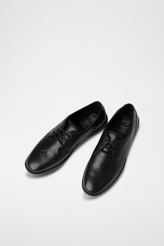 Derbys en cuir - Noir