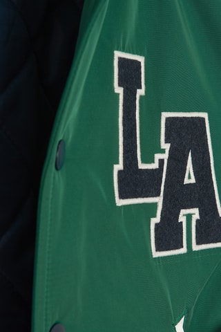 Teddy à capuche - Vert et blanc