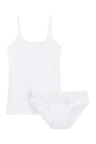 Débardeur et culotte - Blanc