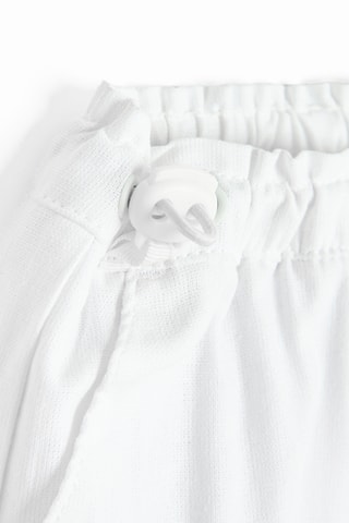 Short en lin - Blanc