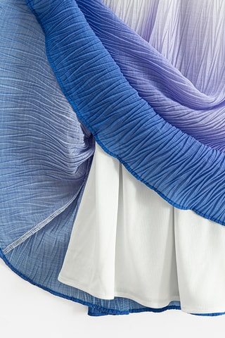 Robe dip and dye - Blanc