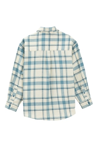 Chemise - Ciel et blanc