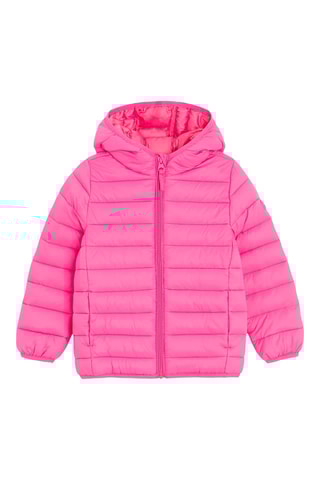 Doudoune à capuche - Rose