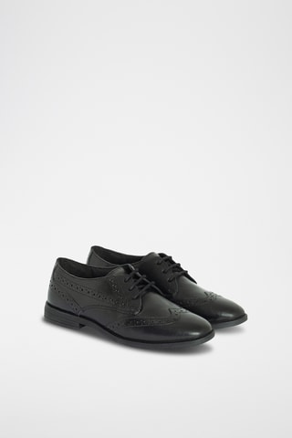 Derbys en cuir - Noir