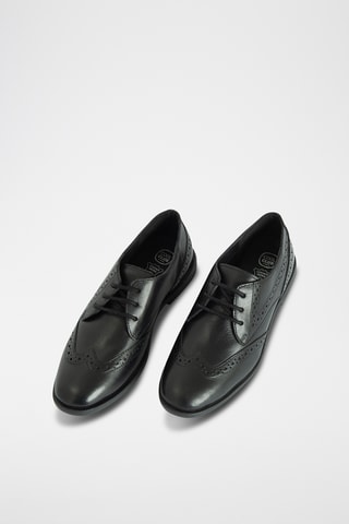 Derbys en cuir - Noir
