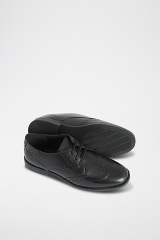 Derbys en cuir - Noir
