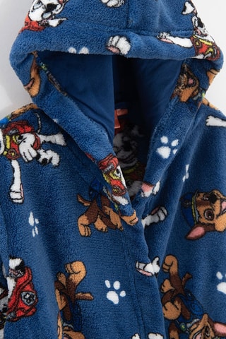 Peignoir à capuche Chase et Marcus Pat’ Patrouille - Bleu marine