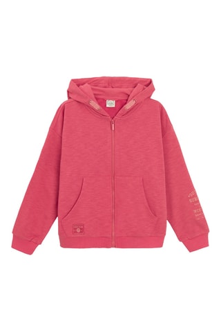 Sweat à capuche - Rouge