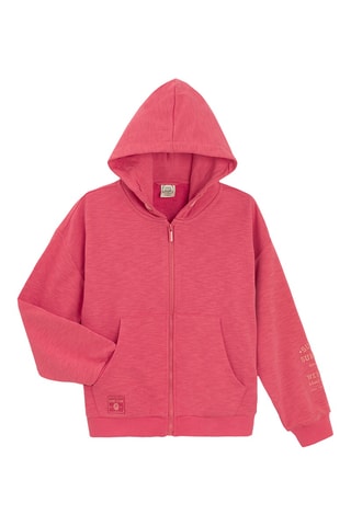 Sweat à capuche - Rouge