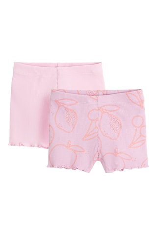 2 pantys - Rose et violet