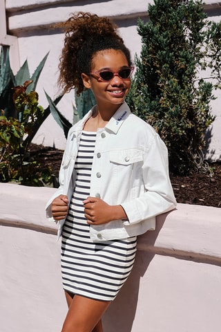 Robe - Blanc et noir