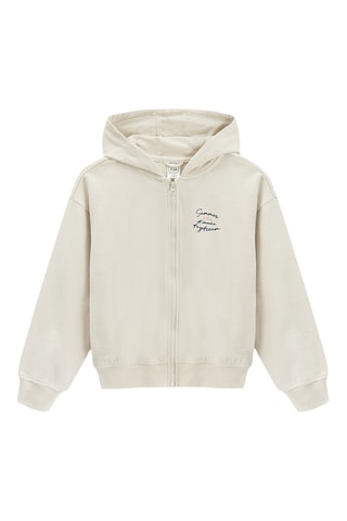 Sweat à capuche - Beige