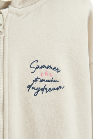 Sweat à capuche - Beige