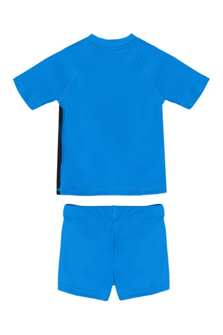 T-shirt et short de bain Batman La Ligue des Justiciers DC Comics - Turquoise