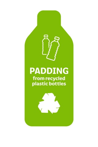 Doudoune sans manches - Bleu marine et blanc