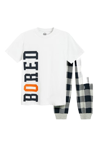 Pyjama - Blanc et noir