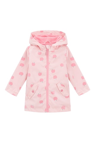 Imperméable à capuche - Corail