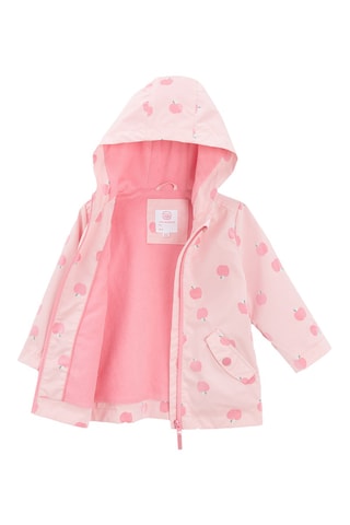 Imperméable à capuche - Corail