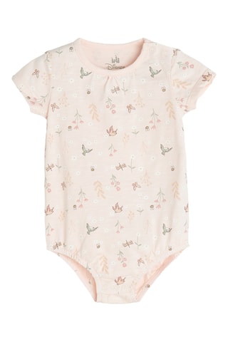 2 bodys Bambi Disney - Rose poudré et saumon