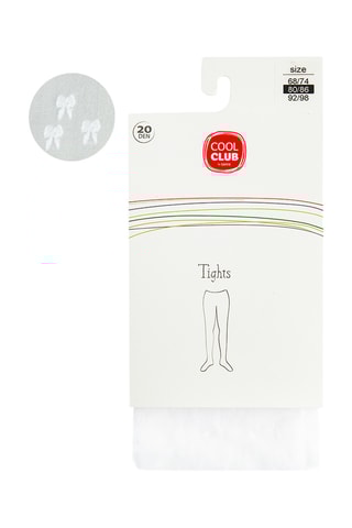 2 paires de collants - 20 deniers - Blanc