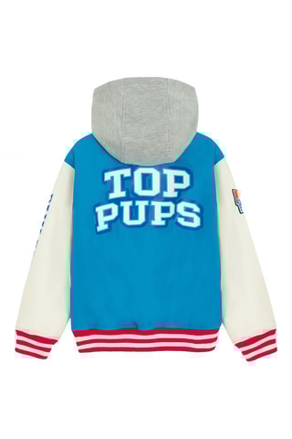 Teddy à capuche Marcus Pat’ Patrouille - Bleu clair