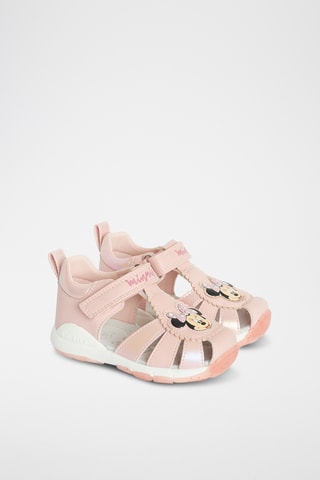 Sandales en cuir Minnie Disney - Rose