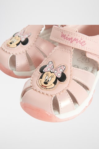 Sandales en cuir Minnie Disney - Rose