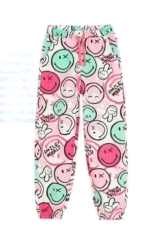 Jogging Smiley - Blanc