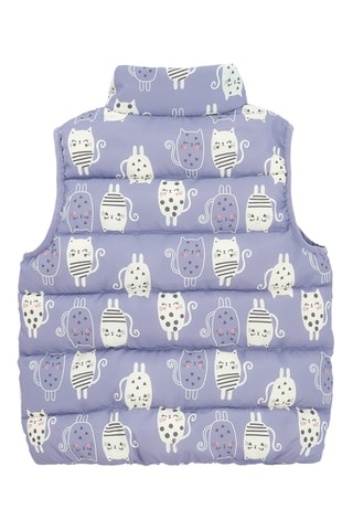 Doudoune sans manches - Violet