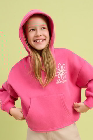 Sweat à capuche - Rose