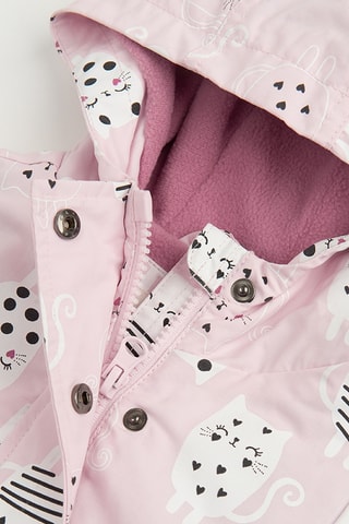 Parka à capuche - Rose